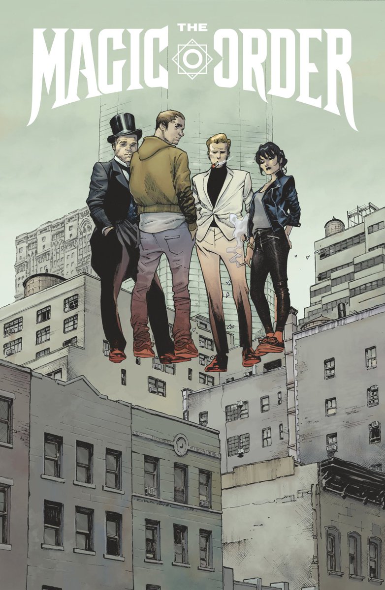 netflix's tweet photo. Baby's first comic book. The Magic Order by @mrmarkmillar — coming in 2018 https://t.co/2X66CTrQaQ