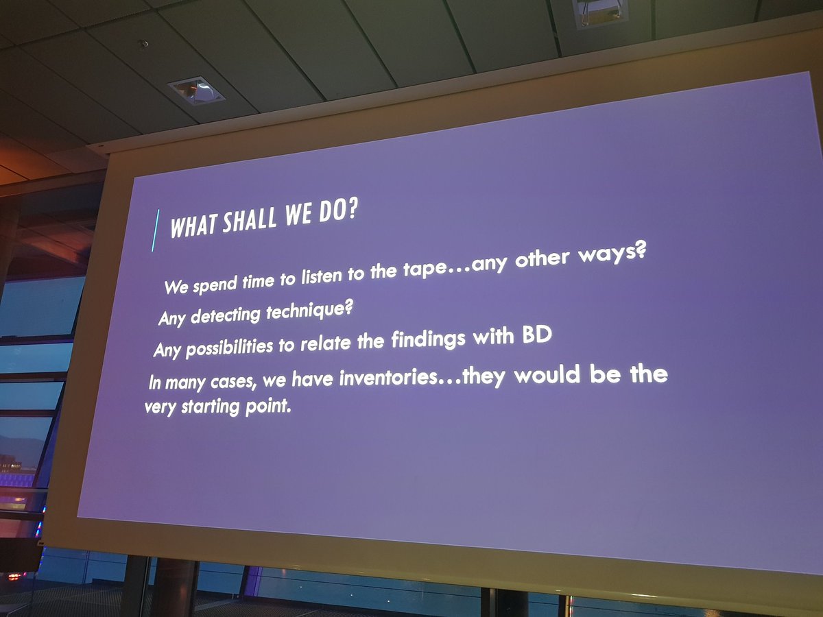 caissarl's tweet photo. YoshiyukiAshahi NINJAL https://t.co/5eKP2z9td3 : how 2 make audio-visual material accessible? thx 4 sharing questions + challenges! #bd2017 https://t.co/H5CZda7jUW