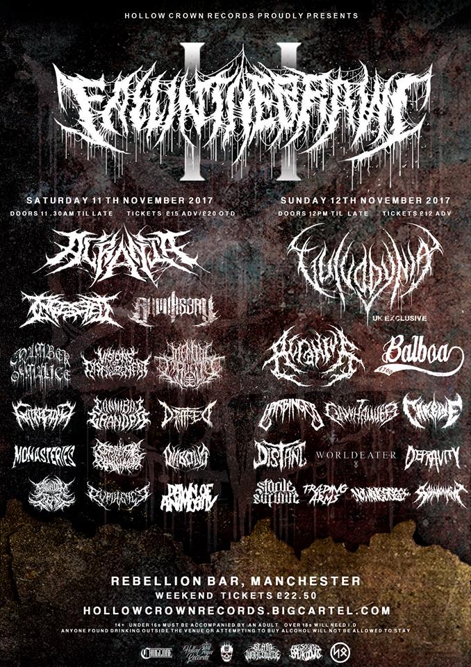 carbineuk's tweet photo. Manchester. See you this weekend. #fallinthebrawl https://t.co/EjZv1FLZIL