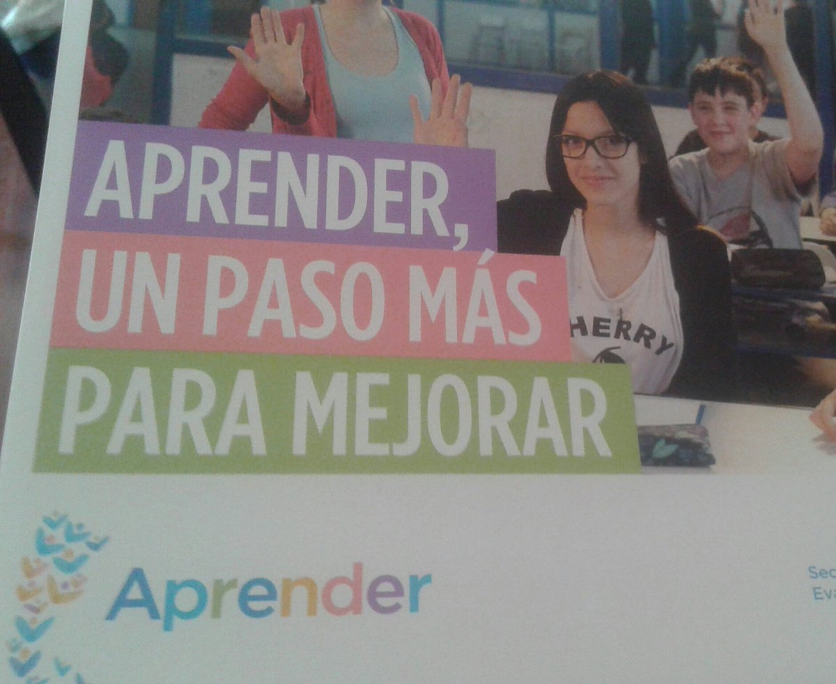 ElizabethScacc1's tweet photo. APRENDER 2017 Salta Hoy 26245 niños de 6to grado y 16345 del ultimo año de secundario seran siendo evaluados. Gracias por participar! https://t.co/frK7EPenMD