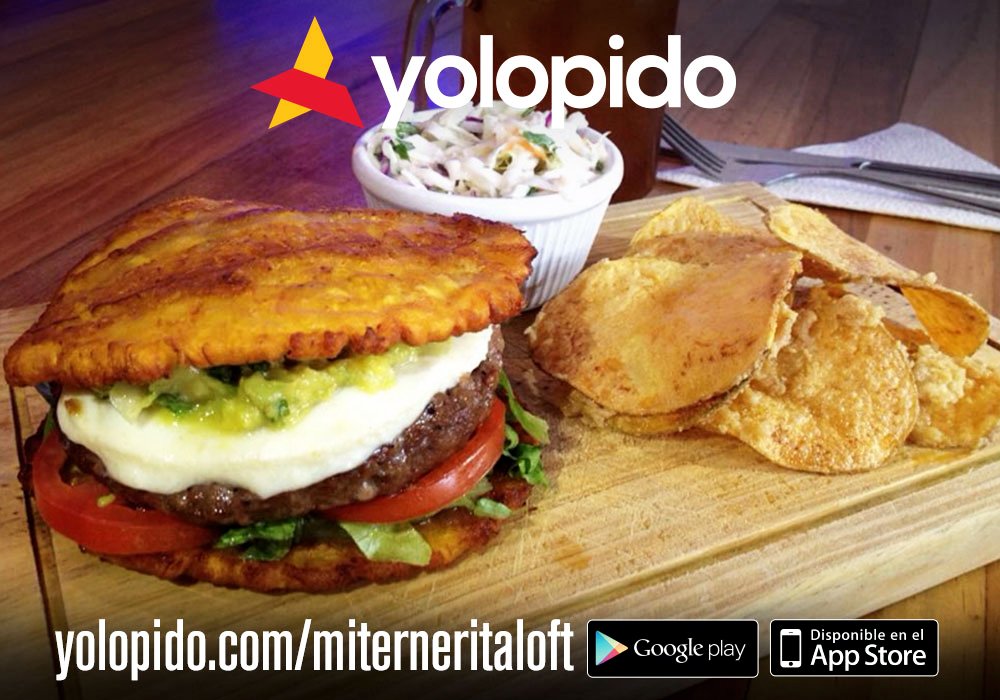 yolopido's tweet photo. Este patacón burger es una combinación alucinante de sabores ¡Pide ya! >> https://t.co/dNHhVRzN4x #Yolopido #Delivery #App #ComidaOnline https://t.co/VrR0XQCFTe