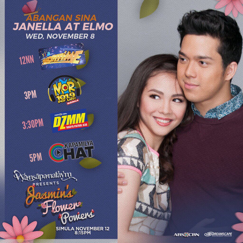 DreamscapePH's tweet photo. This Wednesday is #WansaElNellaDay! Catch them live on Showtime, MOR, DZMM and KAPAMILYA CHAT! 💖🌺 @superjanella @SuperElmo #Wansapanataym https://t.co/ppUNwBfWCT