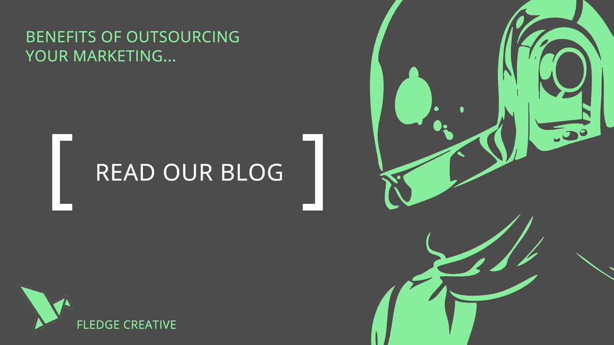 FledgeCreative's tweet image. Read our latest blog... "Benefits of outsourcing your marketing" bit.ly/2yEvBBq  #MarketingBlog #OutsourceMarketing #DaftPunk