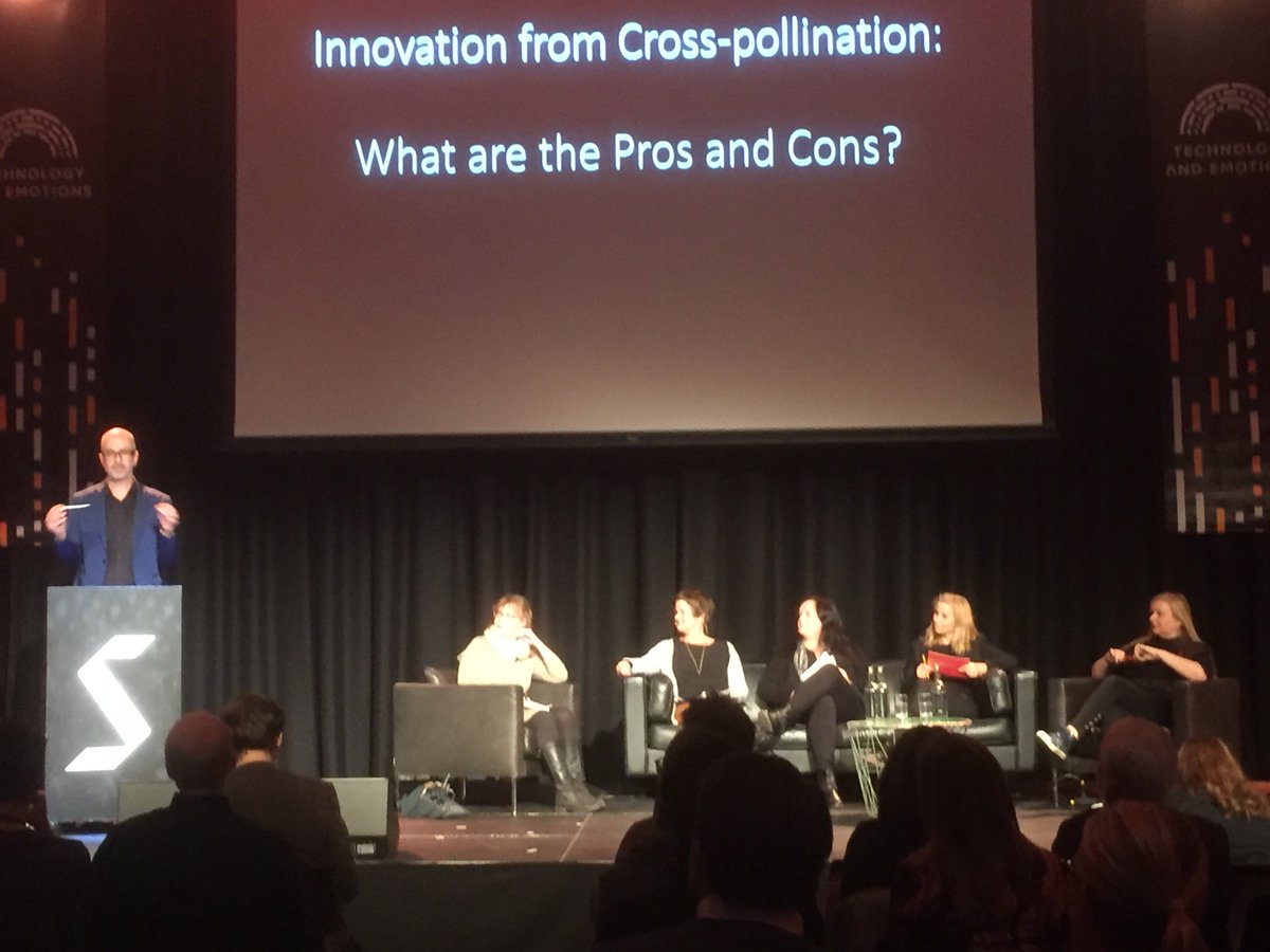 forskningsradet's tweet photo. @hildeer trakk frem Idélab som eksempel på "cross-pollination" mellom ulike fag, i dag på "Technology and Emotions" #telive2017 @polyteknisk https://t.co/ZlVcRjj0VM
