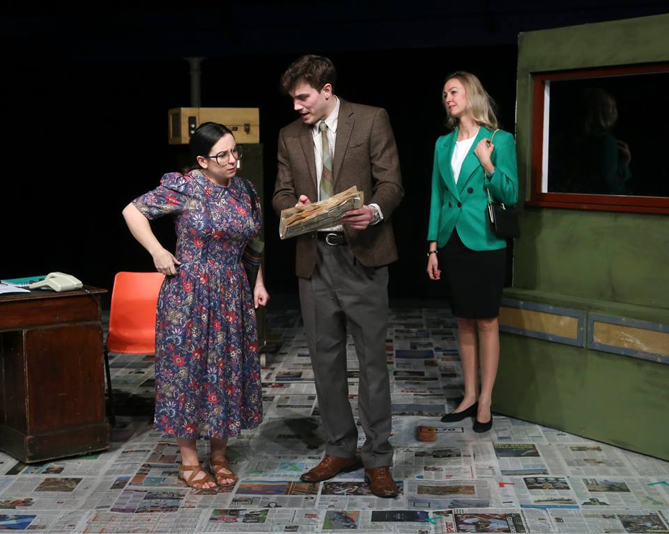 AntigoneTower's tweet photo. EXTRA! JUST 3 HOURS UNTIL 1ST EDITION PRINTED! Pravda by Brenton &amp; Hare @BridewellCentre 7-11 Nov https://t.co/nSC6o56I7M  #pravdatower📰 https://t.co/BekP67h53a