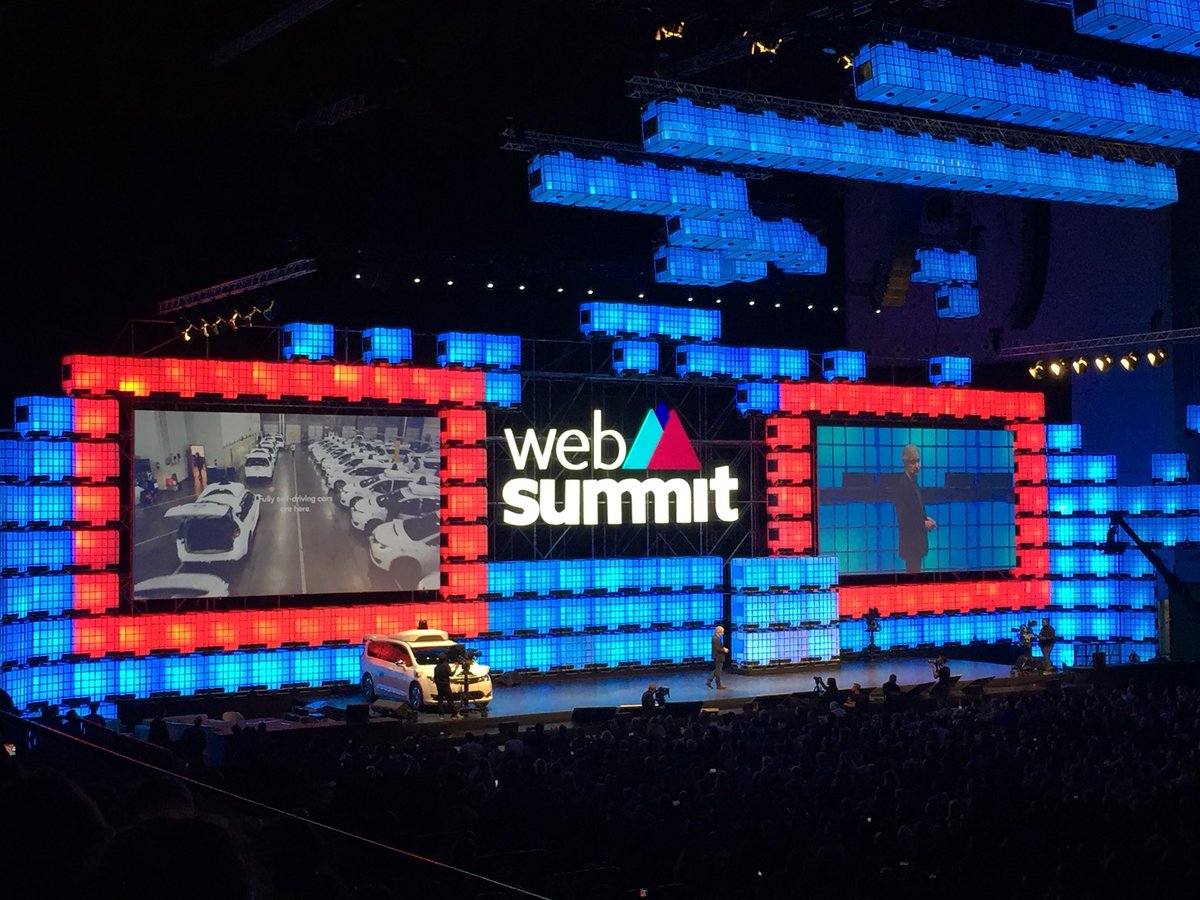 #websummit2017 #self-driving cars #innovation