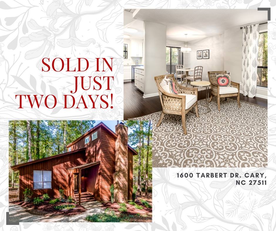 SybilSellsHomes's tweet photo. Can you believe this listing went under contract in just 2 days, over asking price?! #carync #updated #caryrealestate #gorgeoushome #remodel https://t.co/kJBSNIIKW9