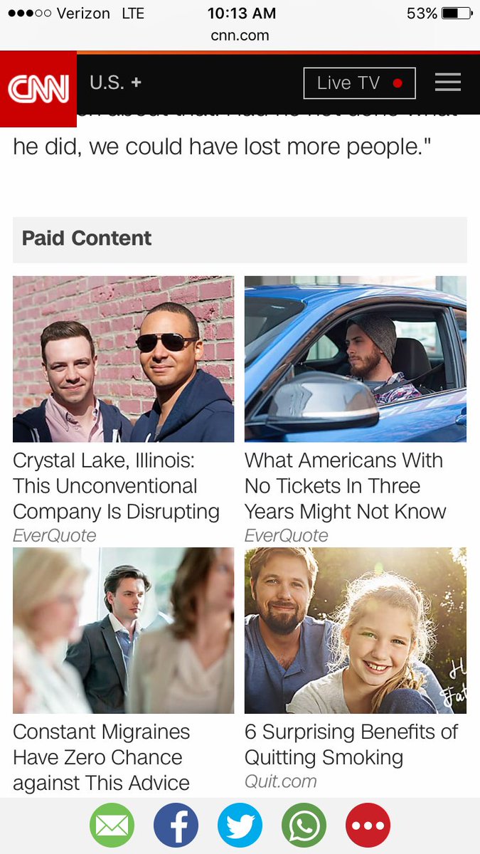 Conri86's tweet photo. @ShitpostAdBot Scammers got two ads on @cnn now https://t.co/OTtwpJHXAK