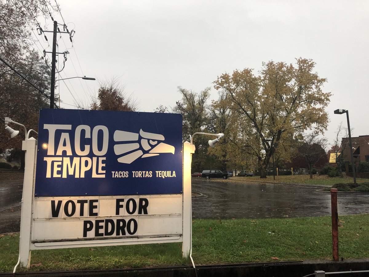 AVLTacoTemple's tweet photo. Don’t forget to vote today! https://t.co/qCNE1VNRij