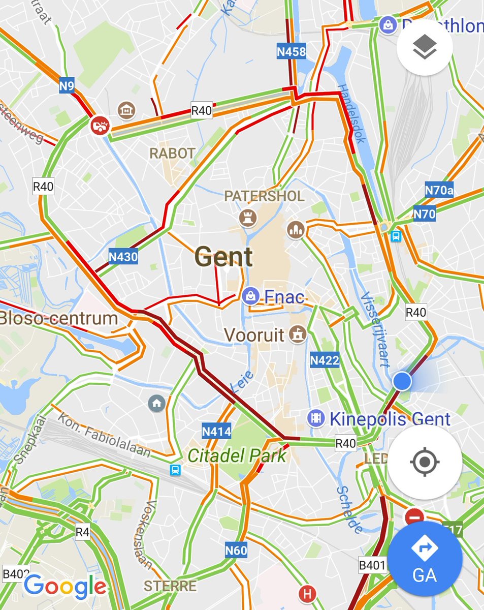 DeWildeGilles's tweet photo. @filipwatteeuw nogmaals bedankt voor het mooie #circulatieplan . De binnenstad is hoogstwaarschijnlijk vrij, de ring verzadigd 😏👌 https://t.co/9k13NLfGV9