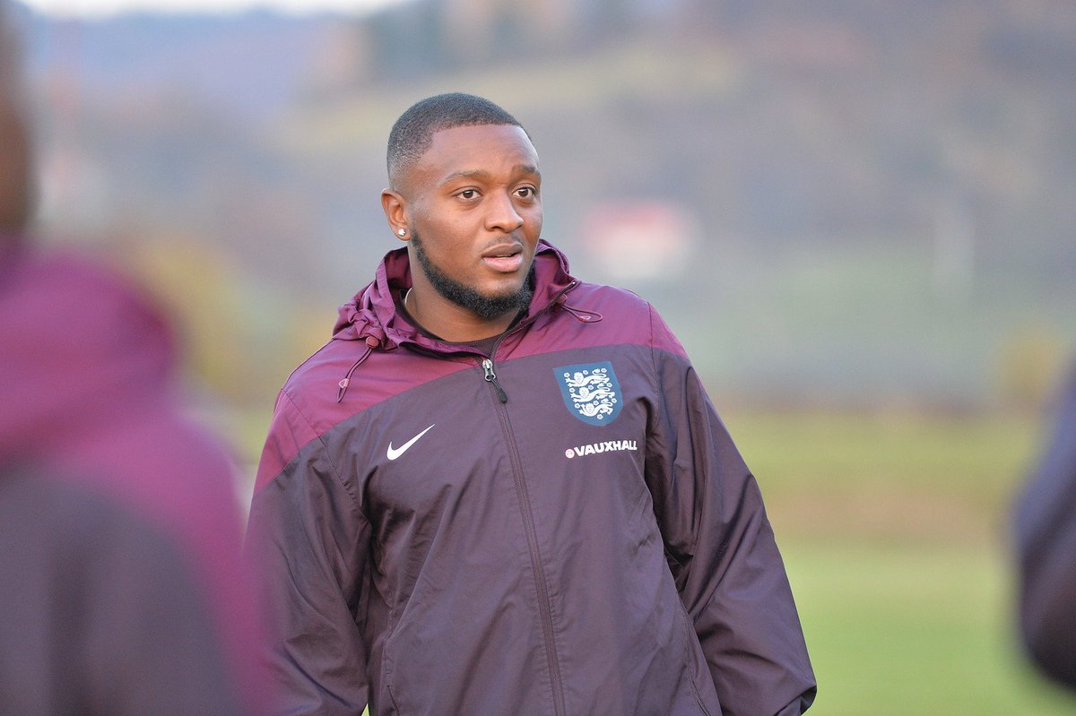 Dag_RedFC's tweet photo. Morgan Ferrier and Fejiri Okenabirhie training with England C in Slovakia ahead of tomorrow's International Challenge Trophy final. https://t.co/Wnkz95W6jF