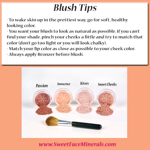 SweetFaceMakeup's tweet photo. Here's some Tuesday Blush Tips! Find our Blush here: https://t.co/k88y9MTBOm
#makeup #sweetfaceminerals #makeuptips #blushtips #allnatural https://t.co/fQruYwnpyh