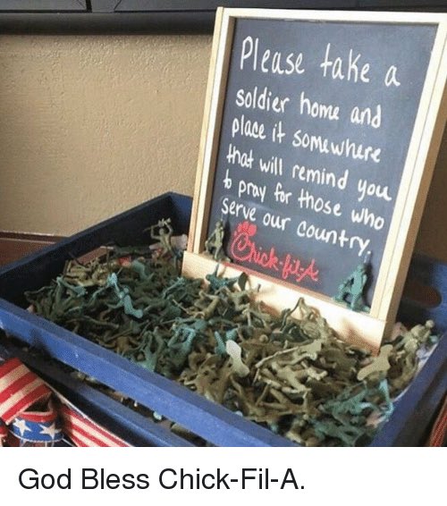 Chick-fil-A is amazing...