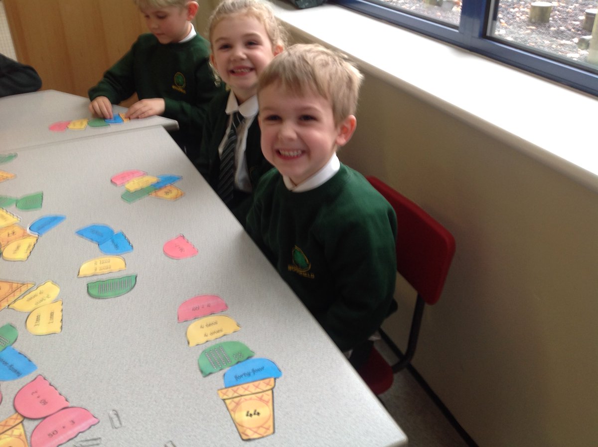 WoodfieldWigan's tweet photo. We have had a fantastic afternoon with Miss Killeen and Miss Kelsall learning various great ways to work our tens and units! https://t.co/DViBddsocg