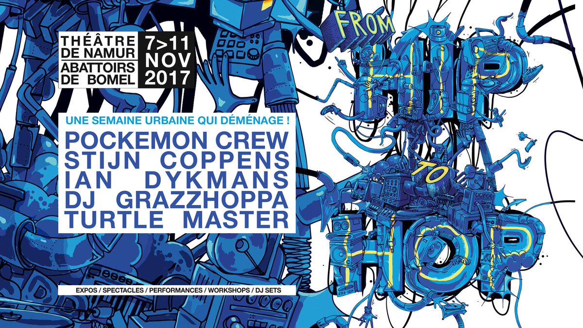 Du 7 au 11/11 retrouvez le <a href="/PockemonCrew/">PockemonCrewOfficiel</a> au <a href="/Theatredenamur/">Le Théâtre de Namur</a> avec le spectacle #Hashtag dans le cadre du festival #Fromhiptohop 🇧🇪🇫🇷 🤟
