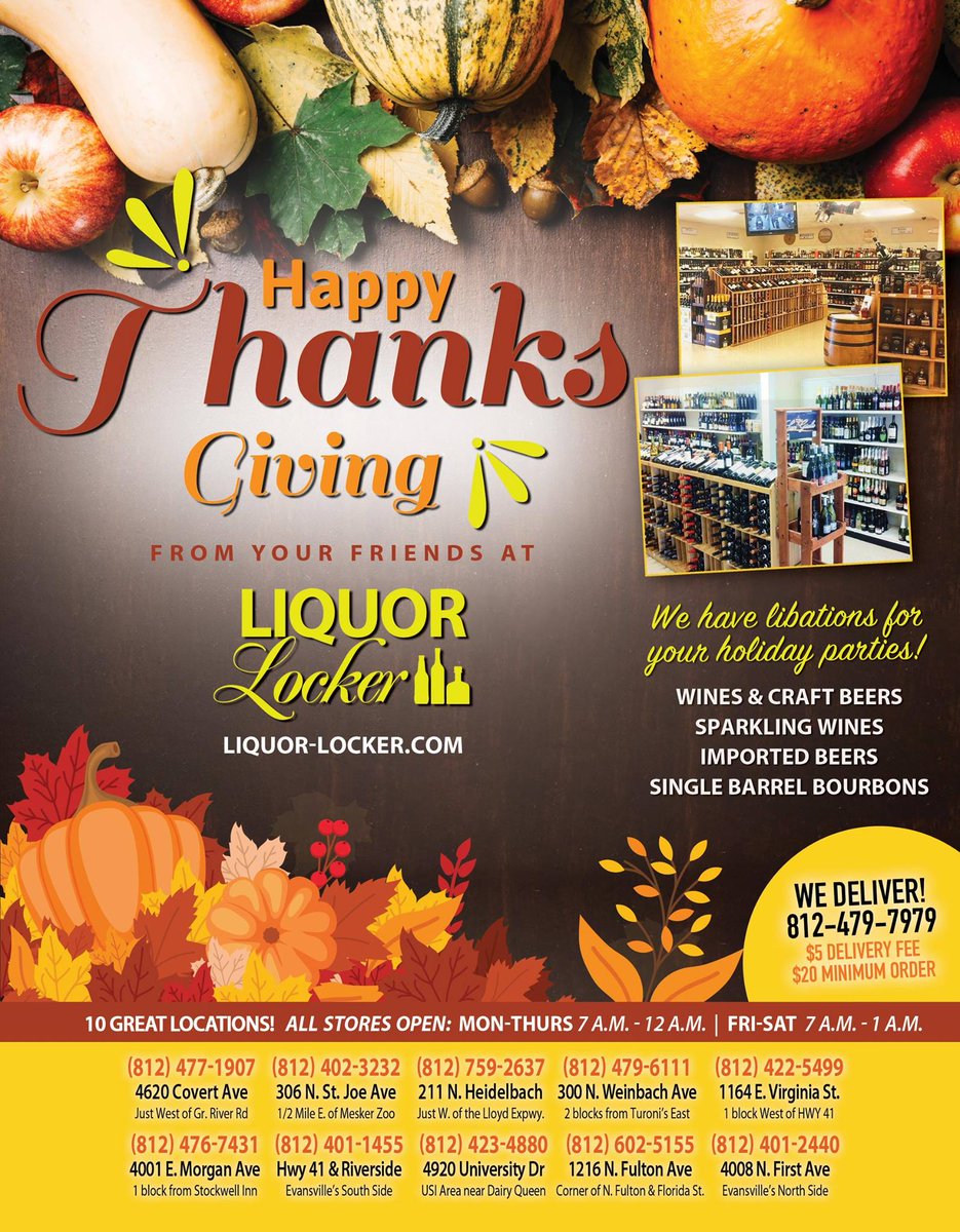 New month, new specials 😄 Check out what's new at #LiquorLockerEVV &amp; stock up  at any of their 10 area locations!