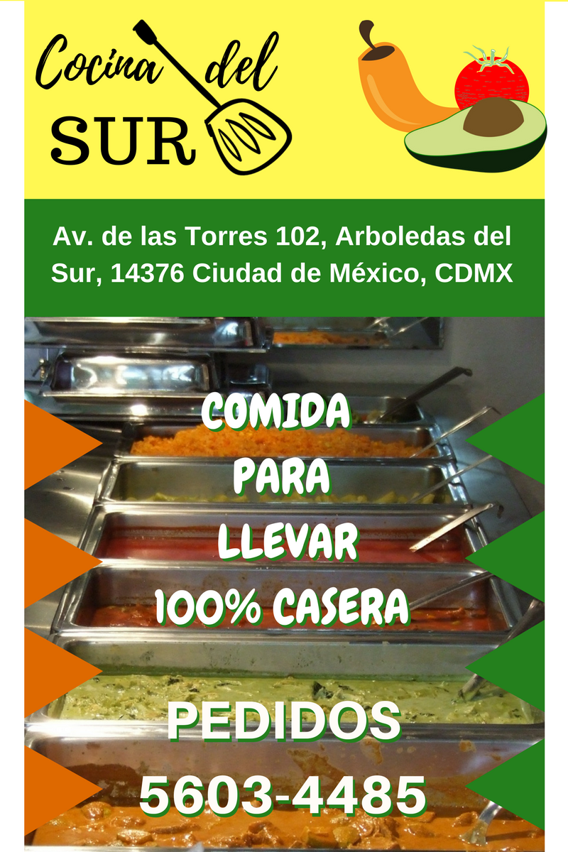 EseMeKaTe's tweet photo. Comida Casera para Llevar #CocinadelSur
#Coapa #Acoxpa #Tlalpan
Tel: 5603-4485
https://t.co/uUXG8gCe3v
#FelizMartes https://t.co/IYolL6Su1R