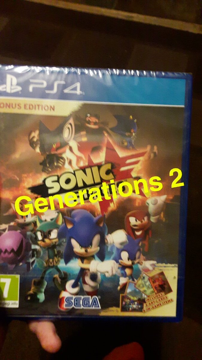 1_UP_Comms's tweet photo. Phew! I luckily managed to get it! #SonicForces #sonicgenerations2 #sega #sonic https://t.co/XBOVOYNK0n