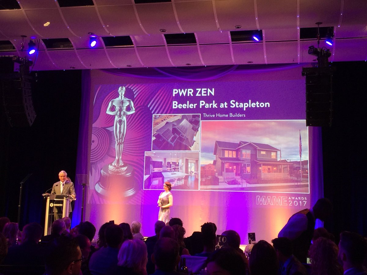 ThriveBuilders's tweet photo. Saturday Night Thrive Home Builders took seven awards home at the @HBADenver MAME Awards! #homesthatdomore #ThriveHomeBuilders https://t.co/Y5HJM1D5VI