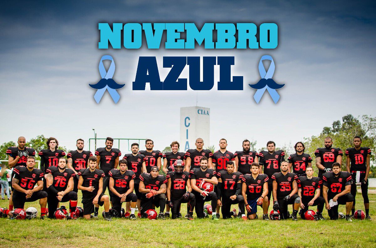 flamengofa's tweet photo. O Flamengo Imperadores  sabe a importância da Campanha Novembro Azul. Sobre a conscientização e prevenção ao Câncer de Próstata. https://t.co/Ps6e65Z5Yz