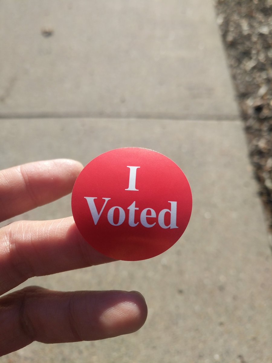 jayele72's tweet image. ...did my civic duty today 😀