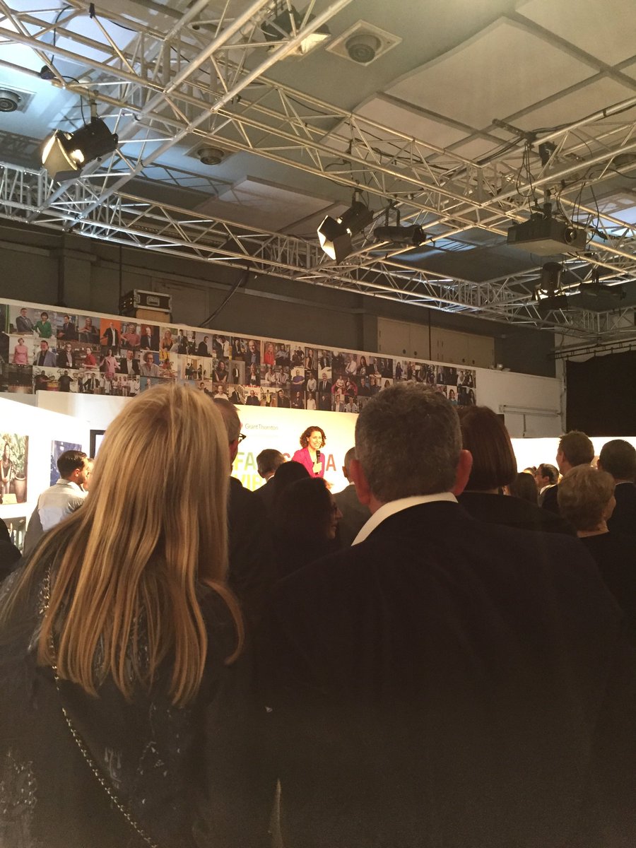 Inspired at the Faces of a Vibrant Economy event in London