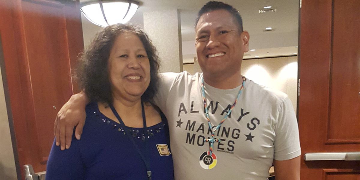 ACFHHS's tweet photo. We’re excited to have @chanceleerush serve as Master of Ceremonies for the #ACFNativeMtg17! https://t.co/ZDjbFzKdLk