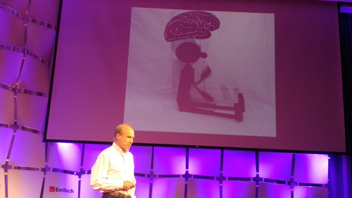TomerSimon's tweet image. There are push buttons on the cortex linked to body parts &amp;amp; muscle movements. #MotorCortex. #BrainComputeInterface. Andy Schwartz #EmTechMIT