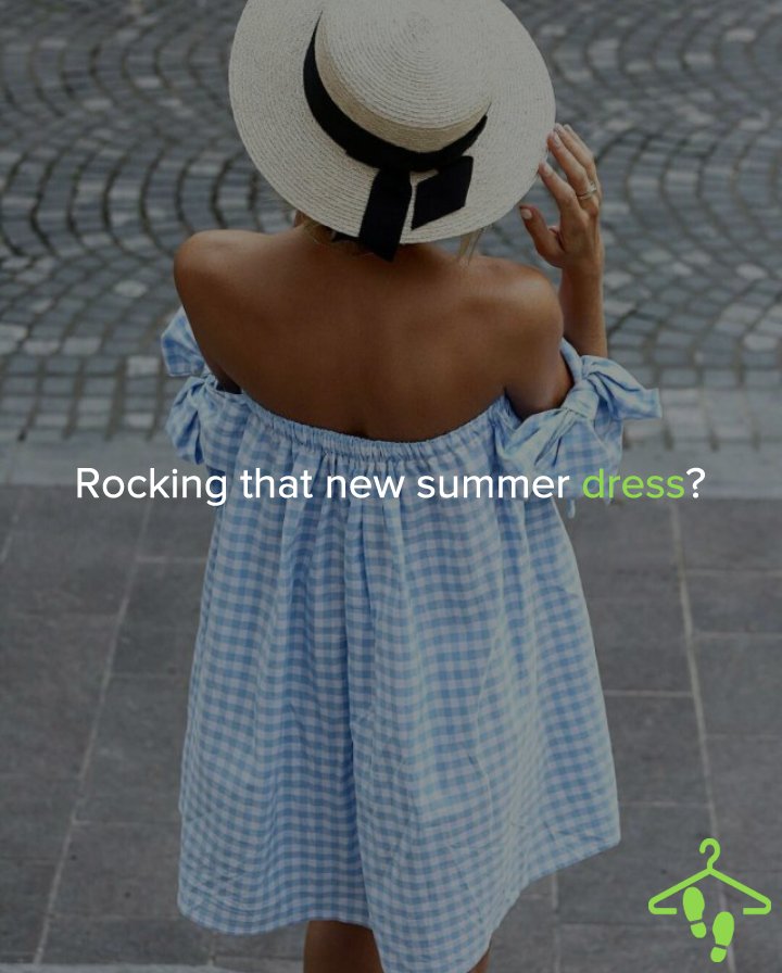 getcleansteps's tweet photo. Rocking that new summer dress? Get it cleaned and pressed for only ZAR 23.00*
.
.
.
#getcleansteps #cleansteps #laundry #shoecare #dryclean https://t.co/Q6GVvEj6Bi