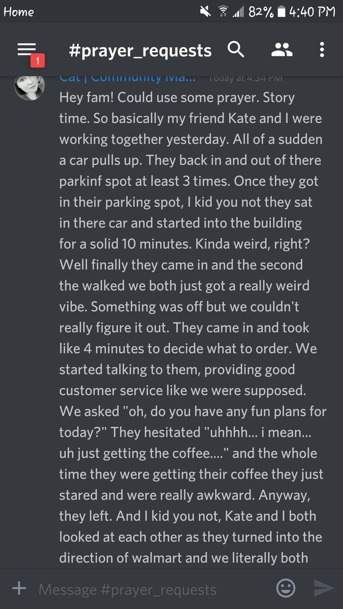 HeyItsCatie's tweet photo. Hey fam. This is an encounter happened to me and a co-worker yesterday. Please take a read and be careful. https://t.co/QozW0MIaTt