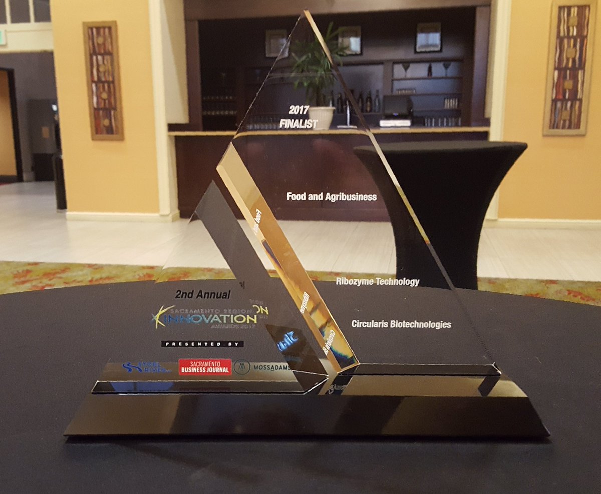CircularisBio's tweet image. Thank you to the #SacInnov8Awards for nominating @CircularisBio in the Food and Agribusiness category @stoelrives @Moss_Adams @Sacbiz