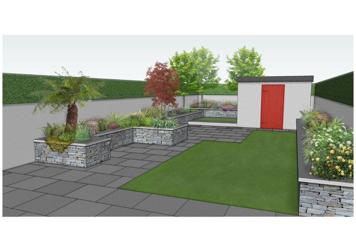 ChubbOwen's tweet photo. Concept visual for a new garden project in Rathfarnham

#Rathfarnham #Garden #Design https://t.co/SYfSp8mDIK