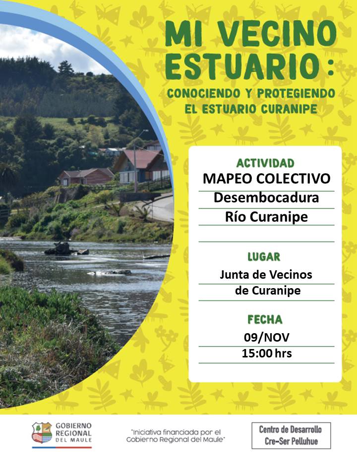 vigilantecosta's tweet photo. Invitación abierta #9Nov #15horas #Rios #Curanipe #Sede #JJVV. "Conociendo y Protegiendo el Estuario de Curanipe" #Parron #LaDama #Fauna +1 https://t.co/gG1MHjRZqR