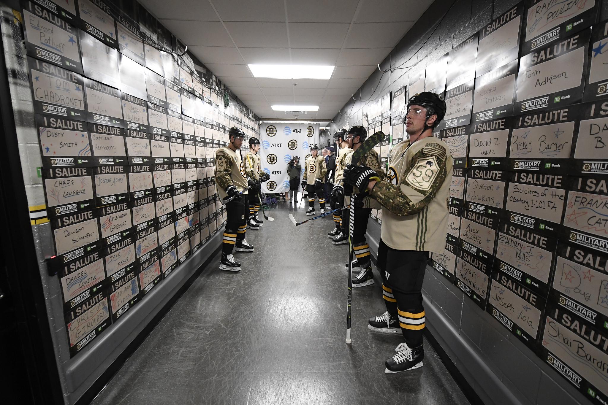 Boston Bruins on X: Know any members of the Armed Forces? Nominate a  service member to receive the 8-Spoked Salute during a Bruins home game and  be on Bruins social channels and