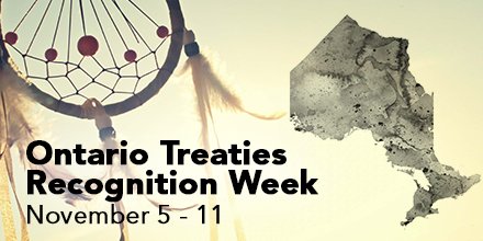 It's Treaties Recognition Week! Together we're learning about the importance of treaties in Ontario! ow.ly/nkXm30gqs84 #TreatyON