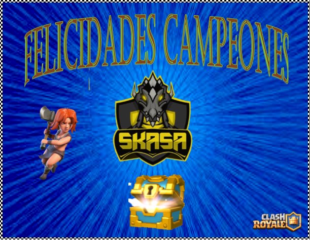 Felicitaciones a los campeones @SkasACR 
Ganadores de $5 Usd