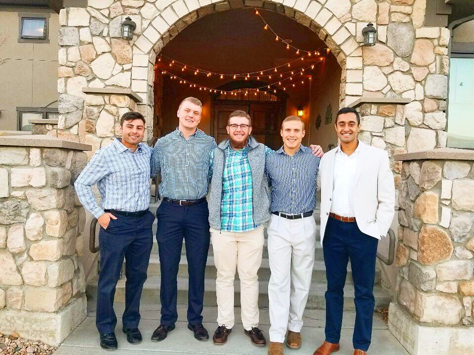 This past weekend we had 4 Brothers initiate into the national Greek honor society, Order of Omega. Congrats!