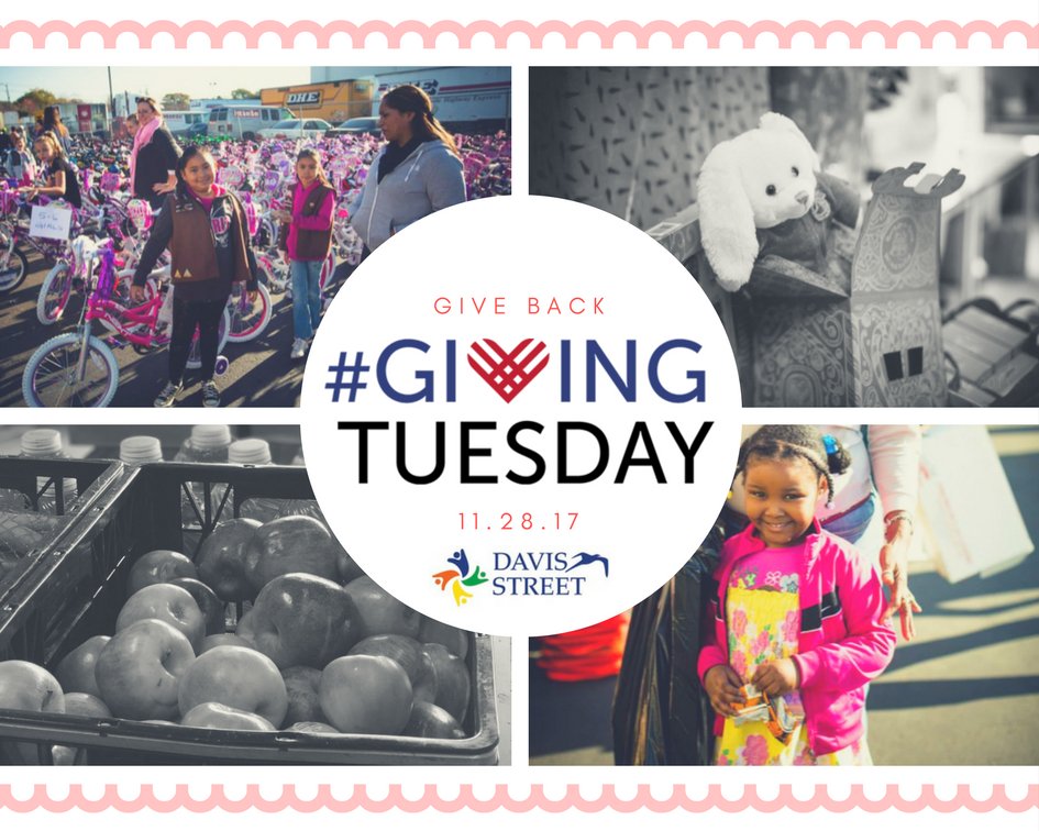 DavisStreetComm's tweet photo. #GivingTuesday is exactly 3 weeks from today!! Give back and #HelpOthersHelpThemselves https://t.co/3nhIoYKBpB
