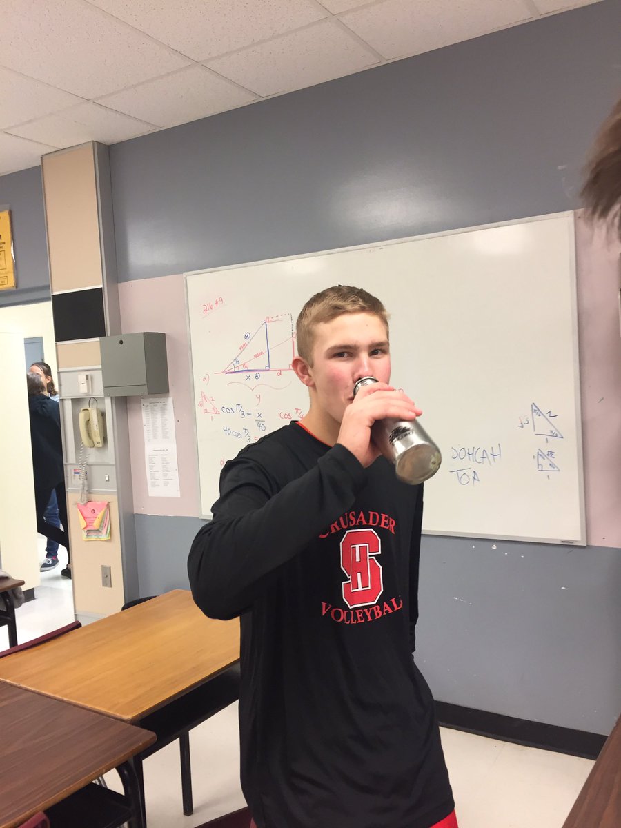 Tristan "the Gnome" Zettel says come watch the boys in the finals today at 2pm #GoCrusaders
