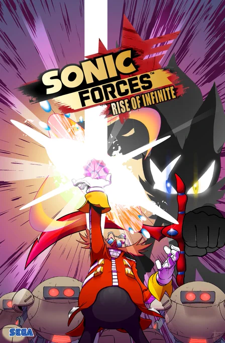 Sonic Forces is out now! Enjoy with a comic about how Eggman met a certain new villain. (1/2) 