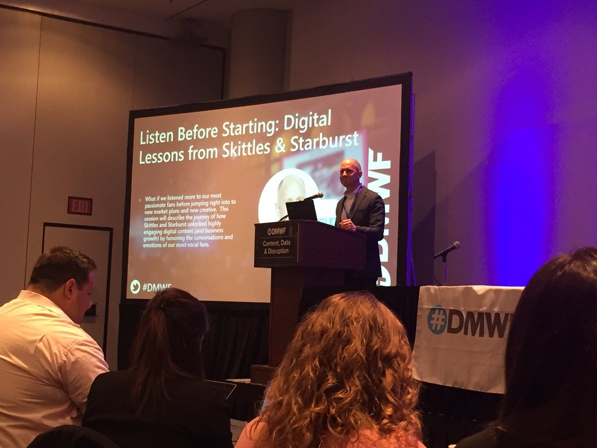 TorieCovington's tweet photo. "Embrace the literal insight" - learnings from #LimeIsBack &amp; All Pink Starburst campaigns #DMWF #ClientGoals https://t.co/wR3uxUdLAL