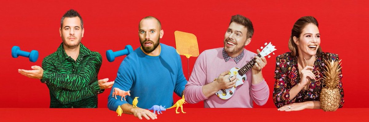 Très heureux de retrouver ma gang des Fantastiques à <a href="/1073Rouge/">107,3 Rouge</a>! Suivez-nous ce soir dès 15h58!