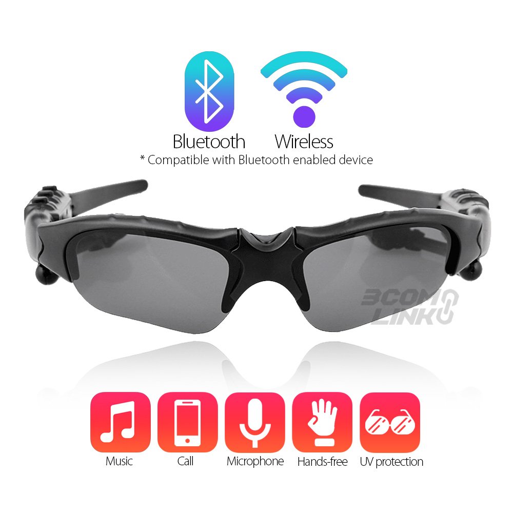 3comlink's tweet image. #Bluetooth #wireless #sunglasses #headset #gift #thanksgiving #work #drive #cool 
ebay.com/itm/Wireless-B…