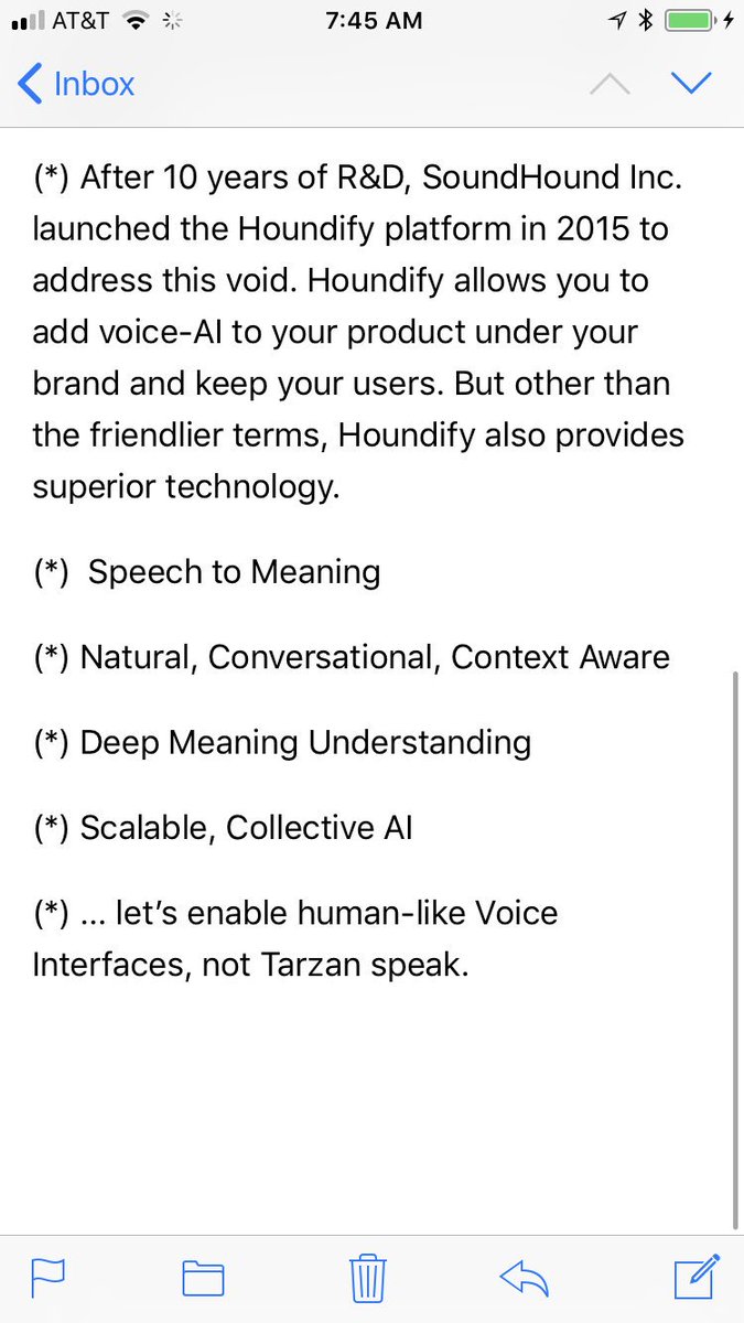 KatieMc___'s tweet image. Key points from my talk re Voice AI - #techonomy17 @Houndify @HoundApp