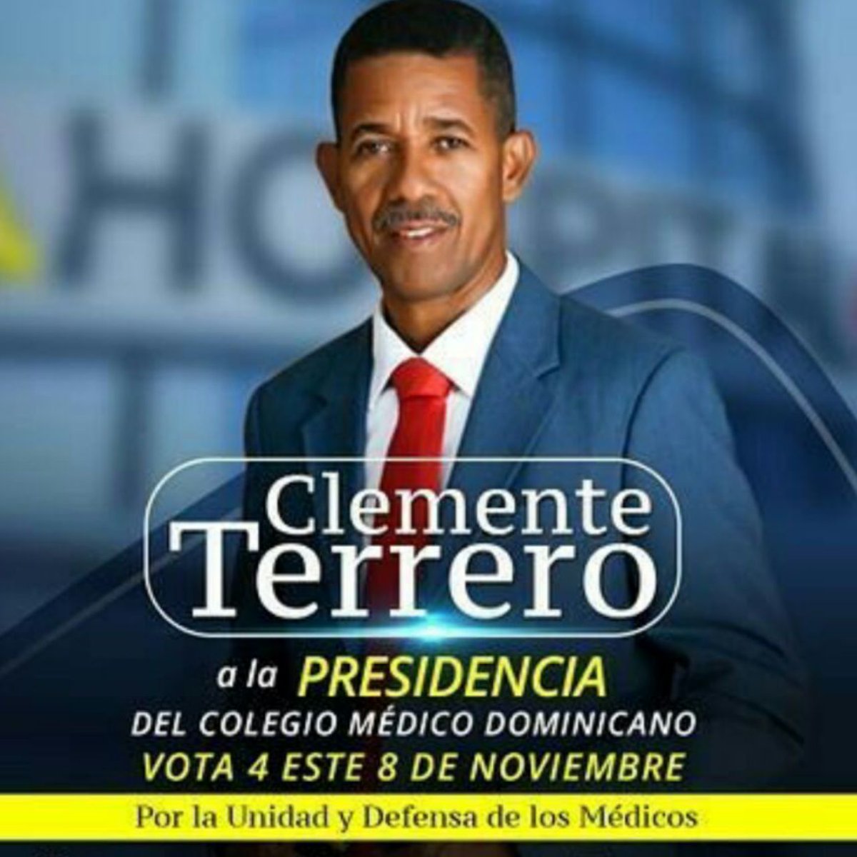 JPimentelO's tweet photo. Recordarle a los medicos pasantes, residentes, médicos generales y especialistas. Mañana a votar 4 por @clementeterrero https://t.co/wWTe0KcuRq