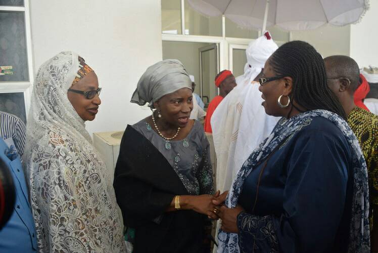 R-L: Dr. Sifa B. Chiyoge, Regional Director, ICA (Africa Alliance), Chief (Mrs) Eniola Fadayomi, MFR,FIoD and Ammuna Lawan Ali