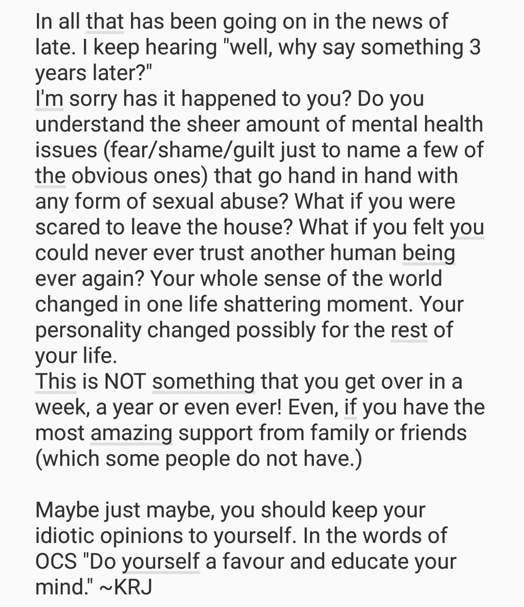 KristaRaeJones's tweet photo. I don't normally get involved in this kind of idiocy. But I'm beyond sick of this world and rape culture. https://t.co/lylhq9ijfu