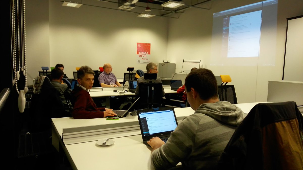 javeo_eu's tweet image. Right now we&apos;re having @ApacheSpark workshop for beginners! #JAVEO #letscode #fun #softwaredevelopment
