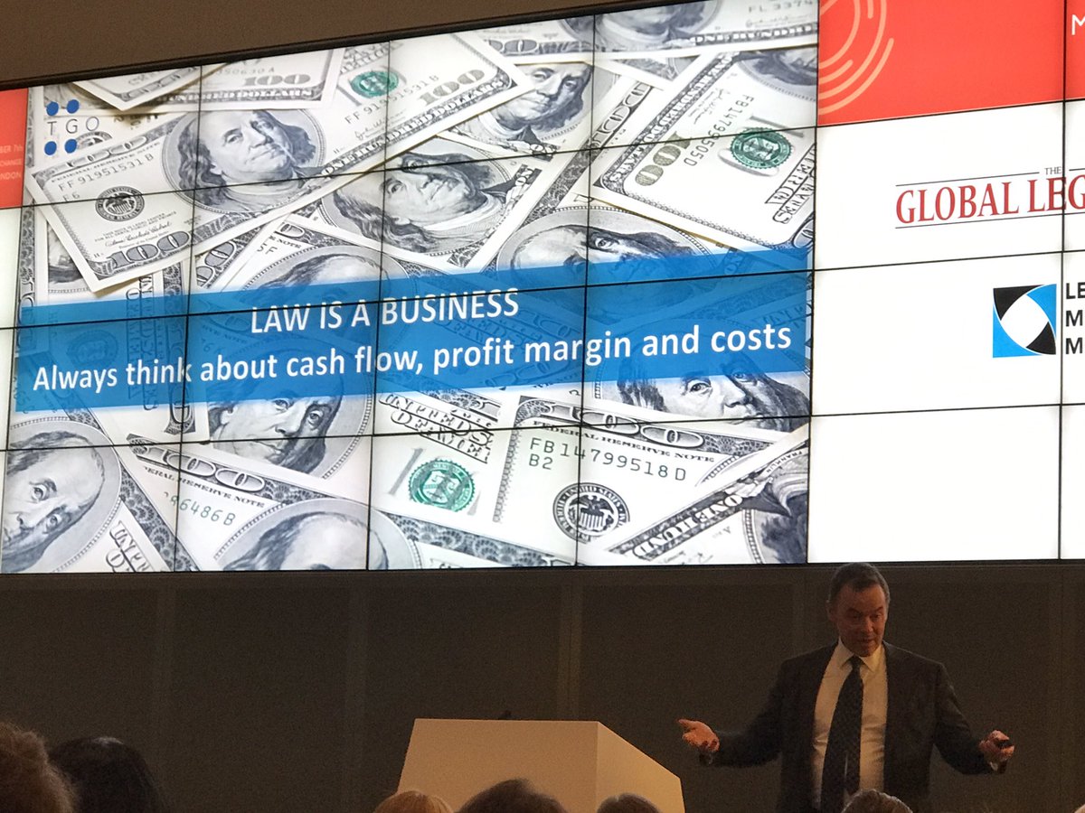 marylegalpost's tweet photo. It's all about the bottom line #lfms17 https://t.co/GHTAiV7m1c