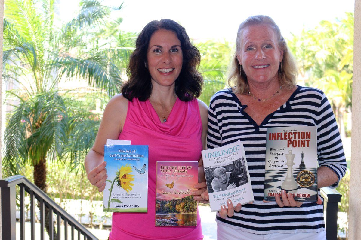 Writers retreat with #Award #Author @TMedfordRosow and @lauraslist #Inflectionpoint bit.ly/2lqjK3L